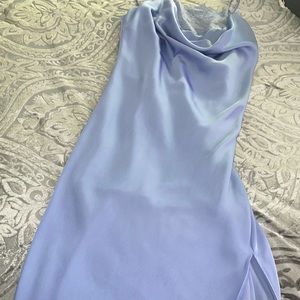 Brand new Forever21 silk slit on tight dress